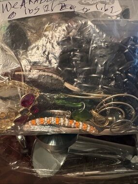 Wearable Jewelry with different jewelry types colors, designs. 3.0 LBS